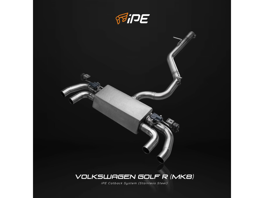 Wydech iPE Volkswagen Golf R (Mk8) Cat-back iPE Volkswagen Golf R (Mk8) Cat-back Exhaust